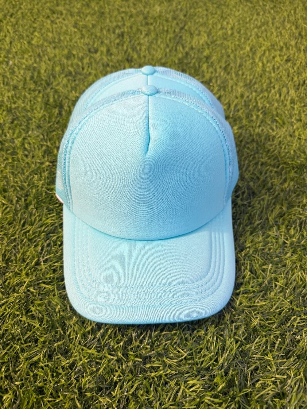 Neon Teal Trucker Hat Lot